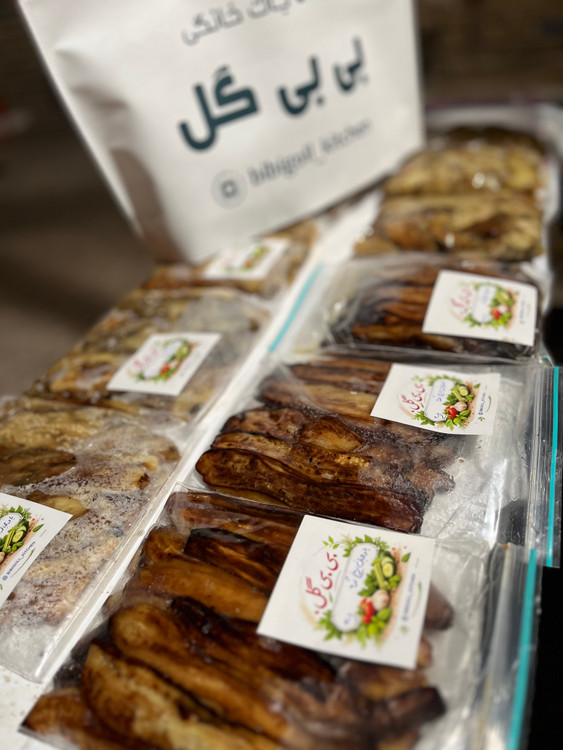 بادمجان کبابی تازه