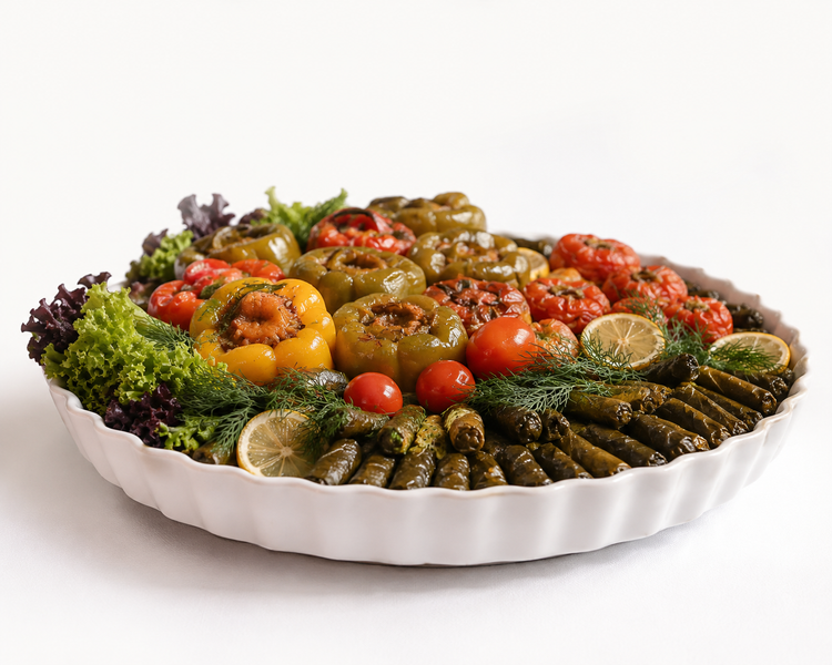 دلمه فلفل شکمپر خانگی بیبی گل